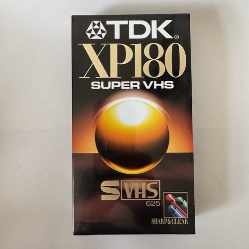 Tdk xp180 super vhs svhs - xp180,