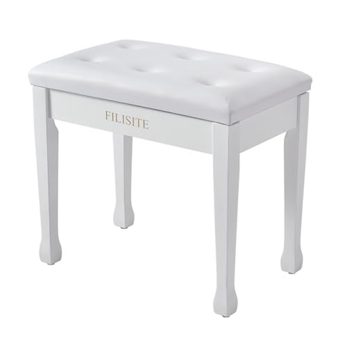 Wooden piano bench - wooden, with