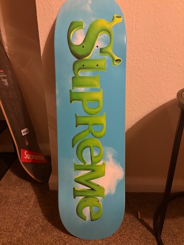 Supreme shrek skateboard deck - shrek,