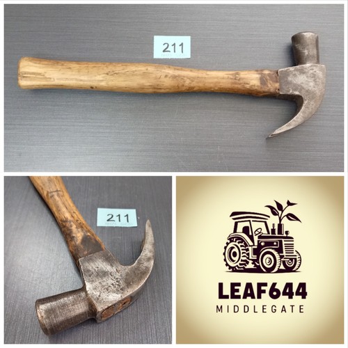 Vintage carpenters claw hammer - vintage,