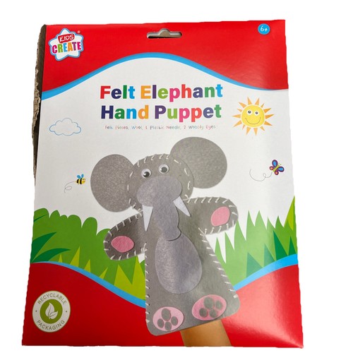 Make your own felt - hand, puppet