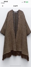 Zara Knit Cape Size M