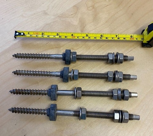 4pcs hanger bolts - hanger, m10