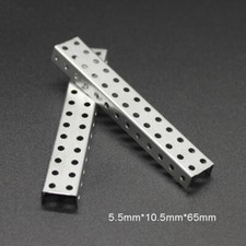 Iron U Brackets Channel Brackets U Profile Mending Fixing Plate Brace 10.5*65mm