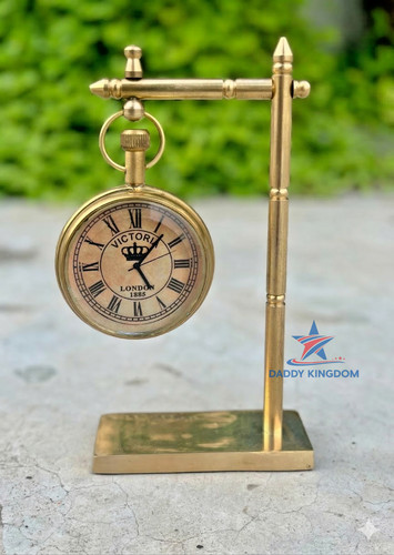 Clock beautiful nautical brass - clock,