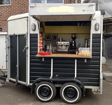 Mobile Coffee / CateringTrailer Ready to Go! Converted Horsebox Vintage Retro