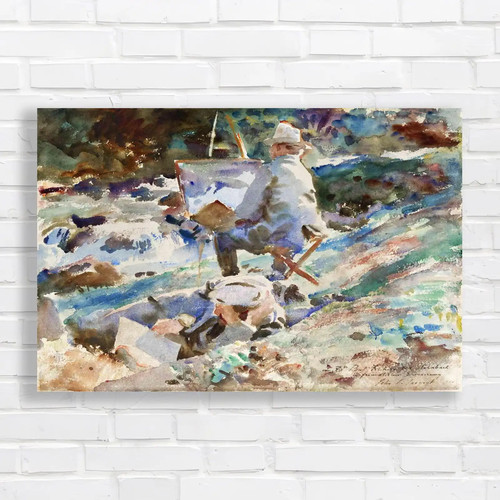 Stormy sea landscape canvas - stormy,
