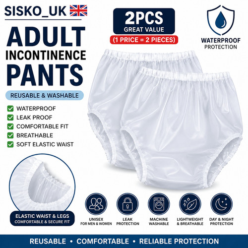 2pcs adult incontinence pants - adult,