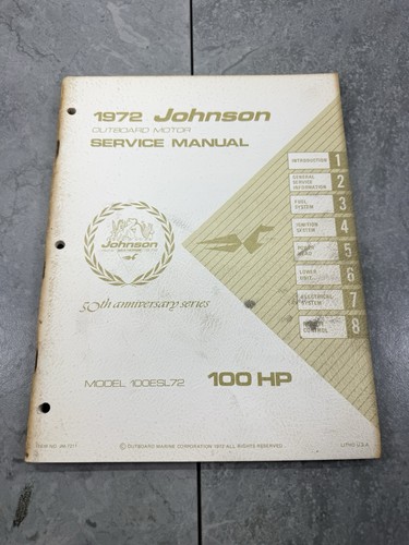 1972 johnson outboard 100 - johnson,