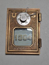 Antique Post Office Box Door