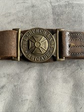 THE CHURCH LADS BRIGADE BELT