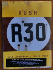 Rush R30 30th Anniversary World Tour 2 DVD Set Deluxe Edition (2005) + R30 Picks