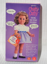 Chatty Cathy Mattel VHS Tape