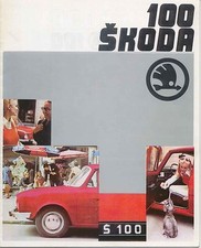 Skoda S100 Saloon 1974-77 Original UK Sales Brochure