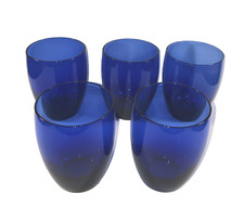 COBALT BLUE Glassware Tumblers