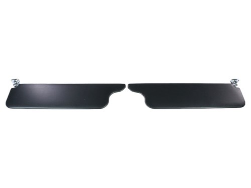 Sun visor set with chrome - sun,