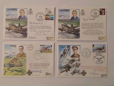Group of 4 FDC Signed By
