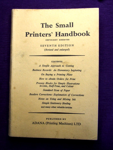 The small printers handbook - small,