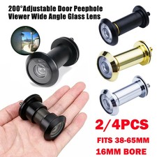 2/4Pc 200° Wide Angle Door