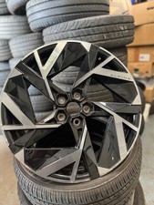 RENAULT ARKANA 19'' BLACK DIAMOND CUT ALLOY WHEEL *ALPINE* GENUINE 403004730R