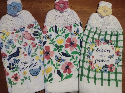 Crochet top flowers - top, full