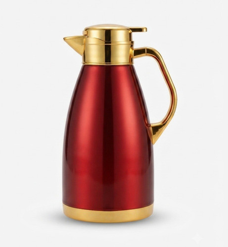 Vacuum jug red - jug, red/gold