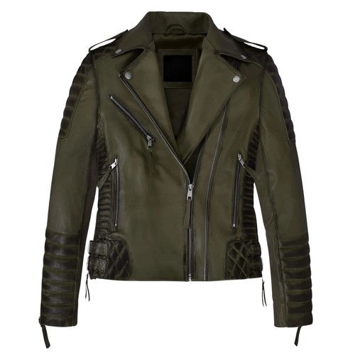 Women olive green - women's, leather