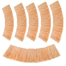  6 Pcs Artificial Straw Roof Thatch Decorative Hay for Decoration