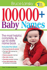 100,000 + Baby Names: The Most