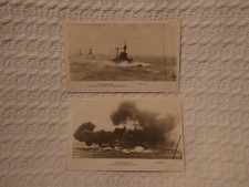 2 x WW1 Era RP Photo Postcards