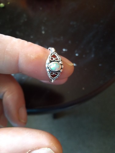 Ladies opal ring - opal,