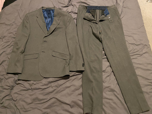 Matalan suit jacket grey size - matalan,