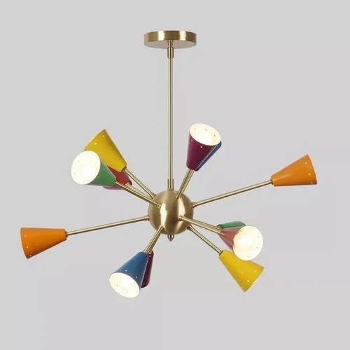 Modern arm multicolor brass - multicolor,