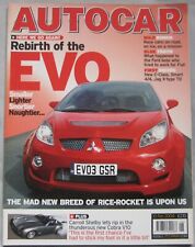 Autocar 10/2/2004 featuring Ariel Atom, Caterham, BMW, Westfield, Radical, AMG