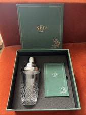 The Ned Club Founding Member’s Welcome Book And Glass Cocktail Shaker