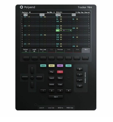 Polyend tracker mini track - tracker, 16-track