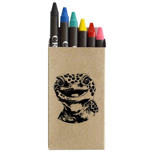 Happy leopard gecko - leopard, coloured