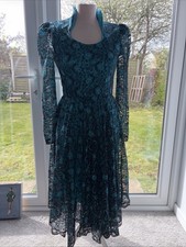 Stunning !!! Vintage Dress 80s