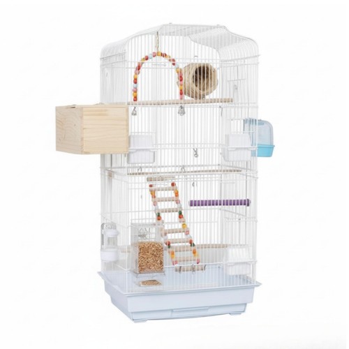 Metal bird cage tall - bird,