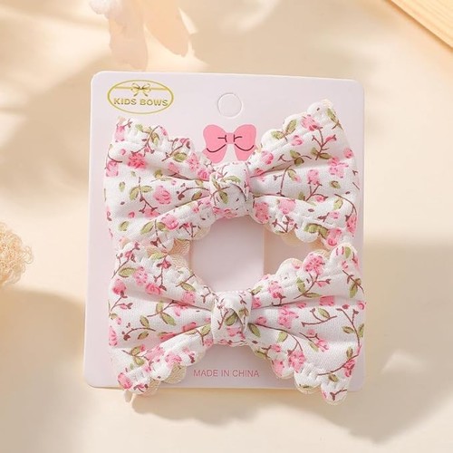 Pcs set floral bow hairpin - pcs/set,