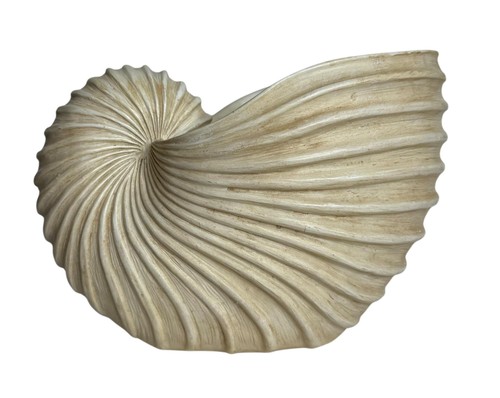 Vintage resin nautilus shell - vintage,