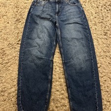 Primark Blue Barrel Leg Jeans