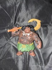 Disney Moana Jakks Pacific Maui DemiGod 4.5" Figure With Magic Fish Hook