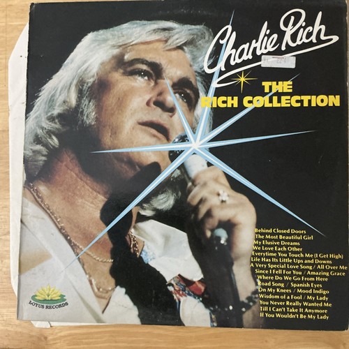 Charlie rich vinyl - 12",