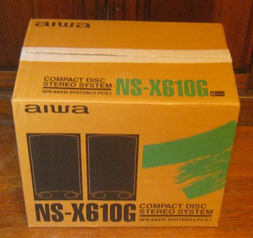Aiwa speaker pair - pair, for