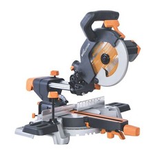 Evolution 1500W 240V 210mm Corded Sliding Mitre Builder DIY Saw R210SMS