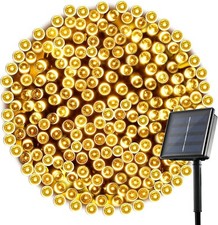 OxyLED Solar Fairy Lights Outdoor, 200LED String Lights replacement, NO PANEL