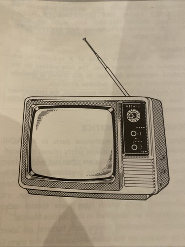 25a hitachi television - tv,