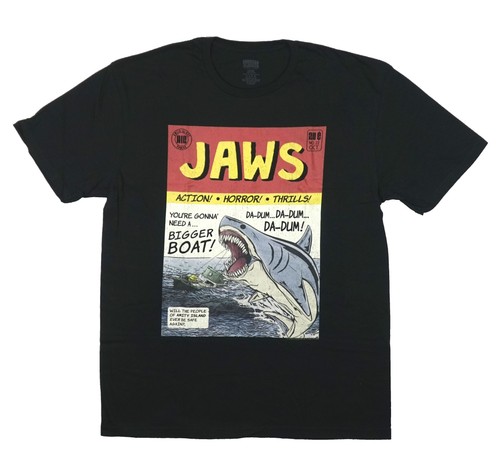 Jaws new adult shirt comic - new,