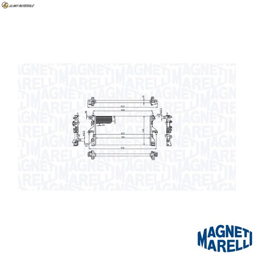 Radiator engine cooling - engine,